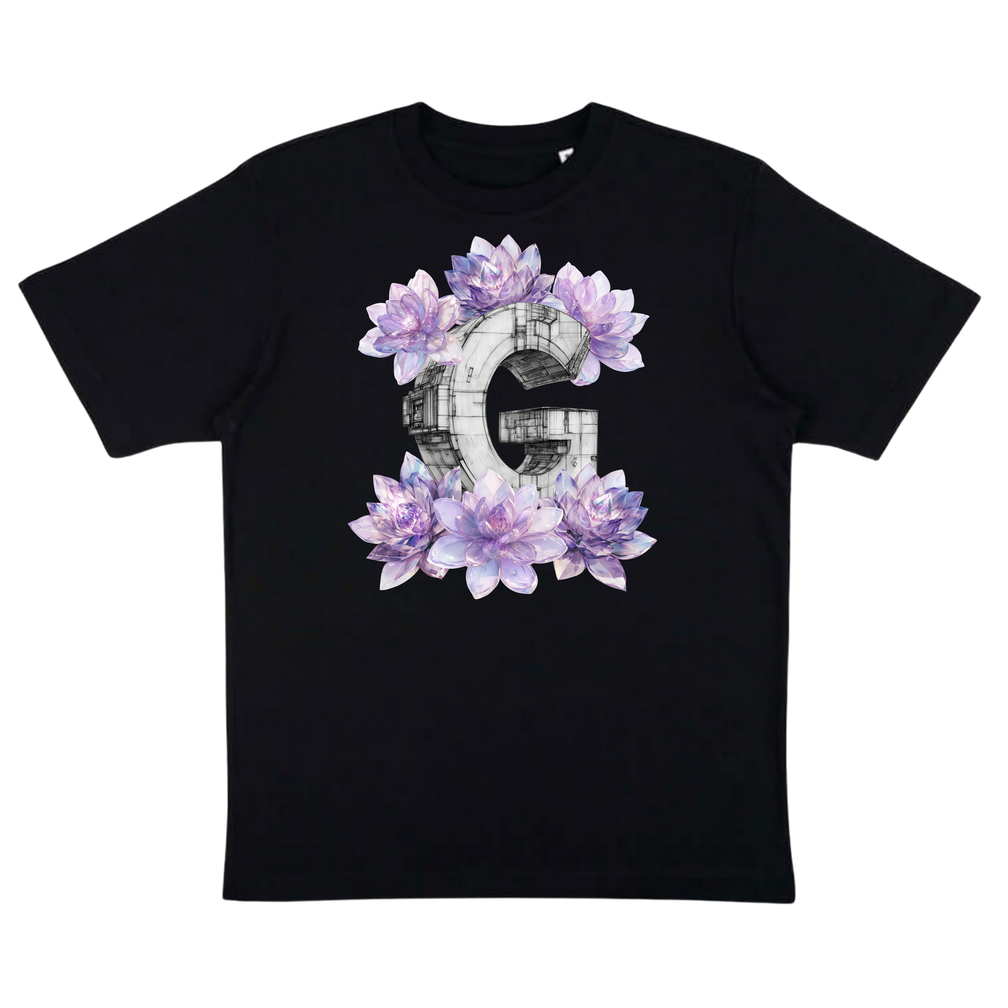 GIRL FROM MARS® Organic Crystal Flowers Tee