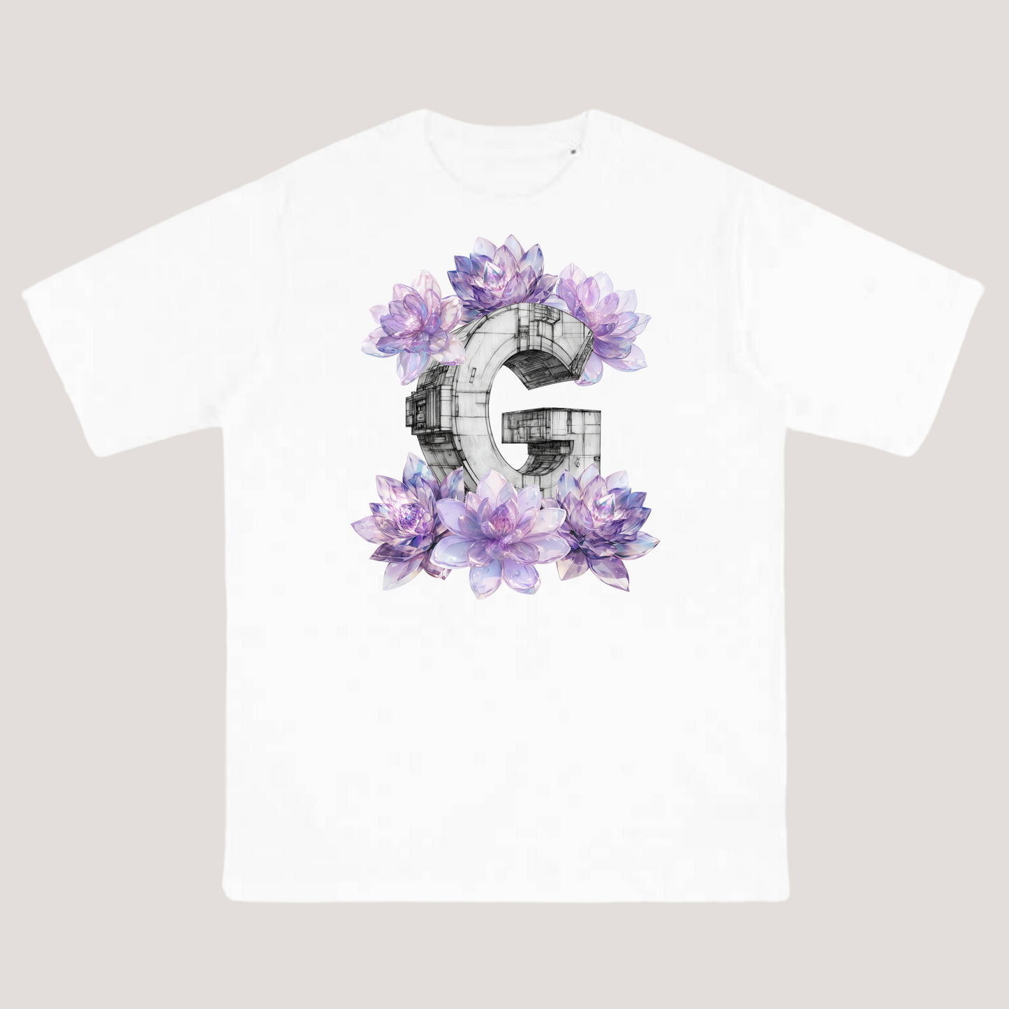 GIRL FROM MARS® Organic Crystal Flowers Tee