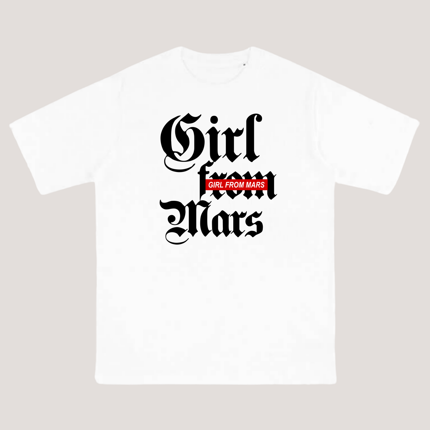 GIRL FROM MARS® Organic Logo Tee