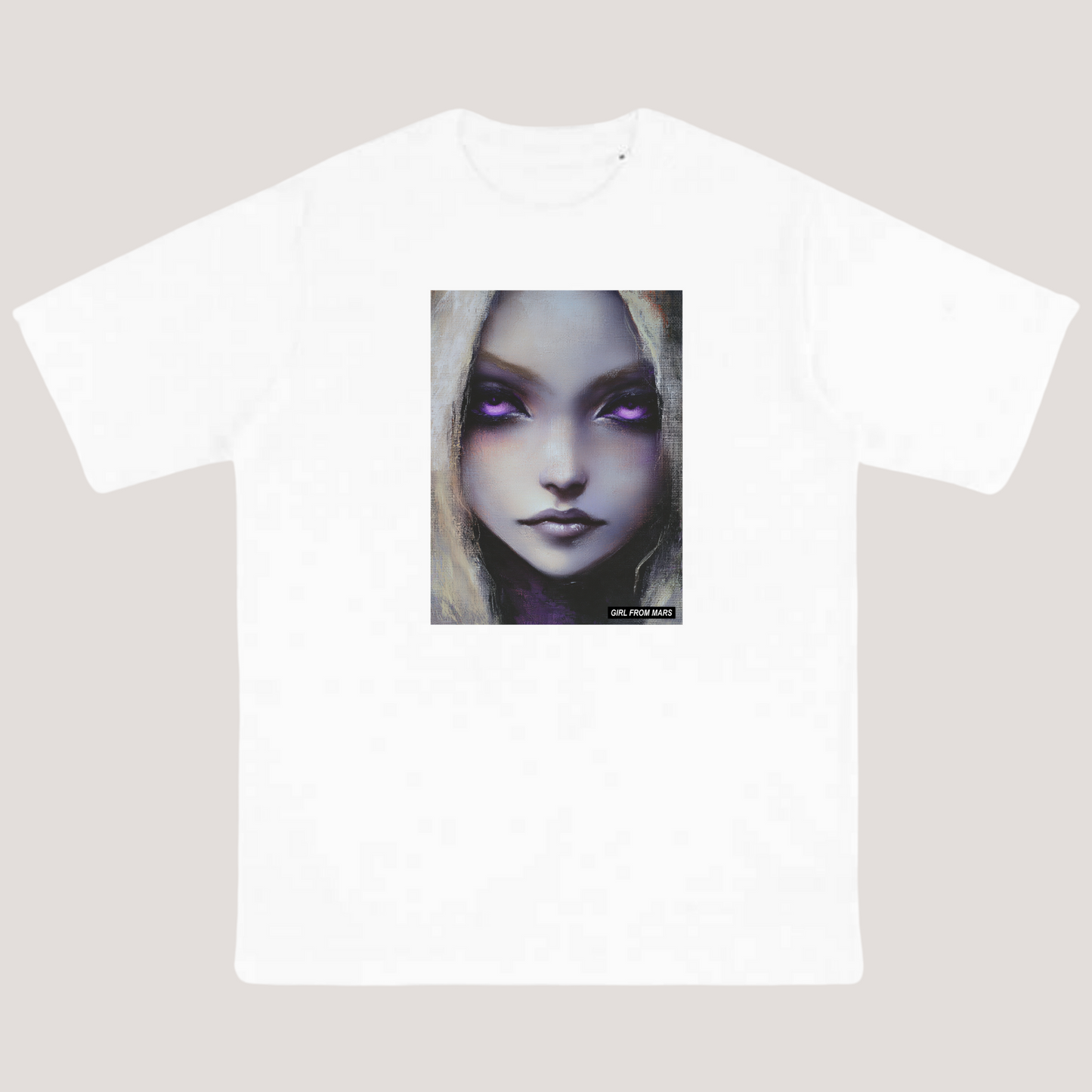 GIRL FROM MARS® Organic Lavender Eyes Tee